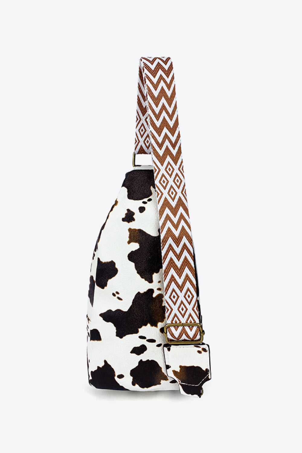 Printed Vegan Leather Sling Bag