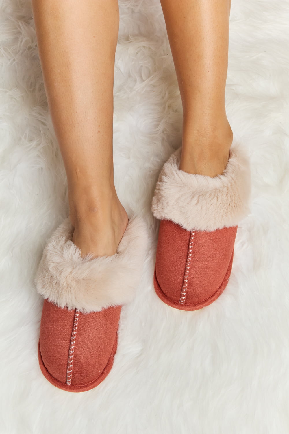 Fluffy Indoor Slide Slippers